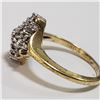 Image 3 : SILVER CUBIC ZIRCONIA RING (~SIZE 6.5)