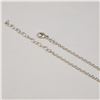 Image 2 : SILVER NECKLACE(~LENGTH 20INCHES) (~WEIGHT 3.86G)
