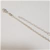 Image 2 : SILVER NECKLACE(~LENGTH 20INCHES)(~WEIGHT 3.88G)