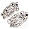Image 2 : SILVER CUBIC ZIRCONIA(2.05CT) RHODIUM PLATED