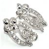 Image 3 : SILVER CUBIC ZIRCONIA(2.05CT) RHODIUM PLATED