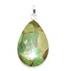 Image 1 : SILVER GREEN MUHAVE TURQUOISE(11.3CT) HAND