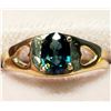 Image 3 : 10K YELLOW GOLD SAPPHIRE(0.6CT) 1.51G RING