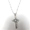 Image 2 : SILVER BLUE TOPAZ 10.9G WITH CHAIN NECKLACE