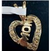 Image 1 : 10K YELLOW GOLD NATURAL DIAMOND (0.05CT) 1.32G