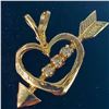 Image 1 : 10K YELLOW GOLD NATURAL DIAMOND (0.03CT) 1.02G