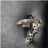 Image 1 : SILVER CUBIC ZIRCONIA RING (~SIZE 6)