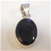 Image 1 : SILVER BLACK ONYX PENDANT(~WEIGHT 4.54G)