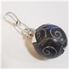 Image 2 : SILVER GENUINE GEMSTONE PENDANT(~WEIGHT 19.92G)