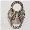 Image 1 : SILVER RING (~SIZE 8) (~WEIGHT 7.32G)