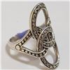 Image 2 : SILVER RING (~SIZE 8) (~WEIGHT 7.32G)