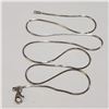 Image 1 : SILVER CHAIN (~LENGTH 18INCHES) (~WEIGHT 4.02G)
