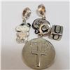 Image 2 : SILVER PACK OF 4 PANDORA BEADS (~WEIGHT 10.5G)