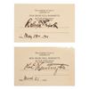 Image 2 : Robert Todd Lincoln and Henry E. Huntington Signatures.