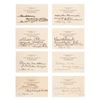 Image 2 : Autographs of the Taft Supreme Court's 1921 Justices.