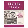Image 1 : A 1936 Western Tennis Magazine with 24 Autographs.