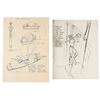 Image 2 : A Set of Harper Goff The Vikings Documents.