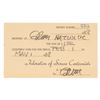 Image 1 : A Signed Receipt for Grim Natwick's Union Dues.