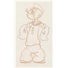 Image 2 : An Early Popeye Production Drawing.