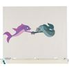Image 2 : An "Incredible Mr. Limpet" & Ladyfish Production Cel & Background.