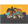 Image 1 : A “Trees and Jamaica Daddy” Production Cel.
