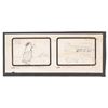 Image 1 : A Pair of Rare “Flintstones” Storyboard Panels.