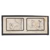 Image 1 : A Pair of Early “Flintstones” Storyboard Panels.