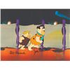 Image 2 : A Signed "Hollyrock-a-Bye Baby" Flintstones Production Cel.