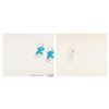 Image 2 : A “The Smurfs” Production Cel and Drawing.