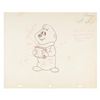 Image 2 : A Theodore Model Cel and Drawing from "The Alvin Show."