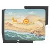 Image 1 : An Original Watercolor Background from "The Beach Picnic."