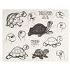 Image 1 : A "Pinocchio" Turtle Photostat Model Sheet.