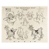 Image 1 : An "Old MacDonald Duck" Cow Photostat Model Sheet.