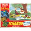 Image 1 : A Framed "Adventures of Ichabod and Mr. Toad" Lobby Card.