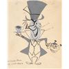 Image 1 : An Original Tom Oreb "Mad Hatter" Concept Design for a TV Commercial.