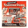 Image 1 : A "Peter Pan" Admiral Television Studio.