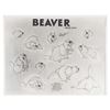 Image 1 : A "Lady and the Tramp" Beaver Photostat Model Sheet.
