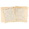 Image 2 : A Collection of "The Mickey Mouse Club" Serials Scores.