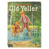 Image 1 : A Walt Disney Signed "Old Yeller" Big Golden Book.