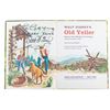 Image 3 : A Walt Disney Signed "Old Yeller" Big Golden Book.