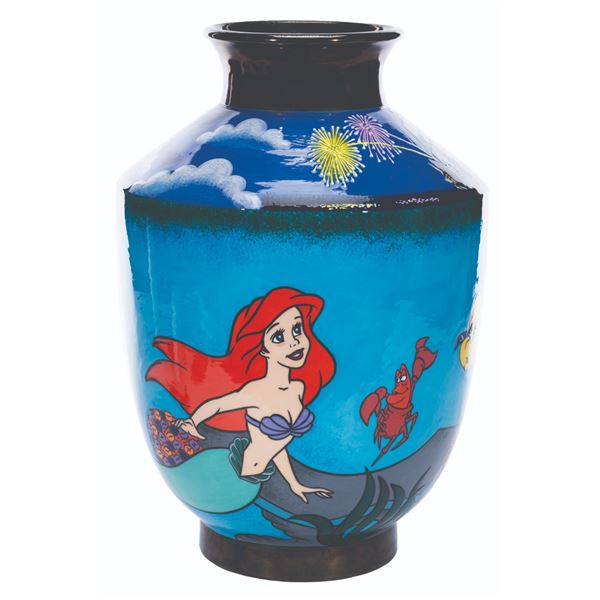 A Rare "Little Mermaid" Vase by Elisabete Gomes.
