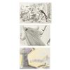 Image 2 : Three "Tim Burton's The Nightmare Before Christmas" Storyboard panels.