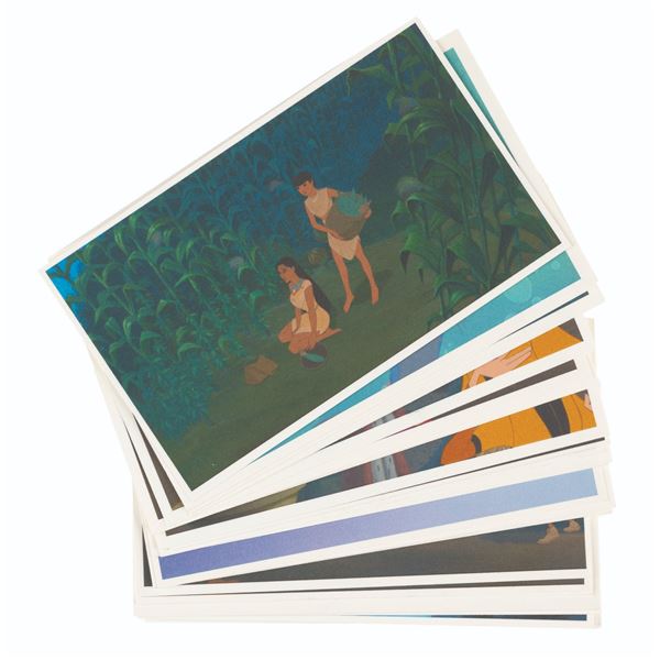 A Collection of “Pocahontas” Studio Reference Prints.