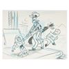 Image 1 : A Woody and Buzz Lightyear “Toy Story 2” Storyboard Panel.