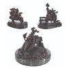 Three Bronze Disney Sculptures.
