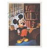 A Mickey Mouse Fan Card Signed by Frank & Ollie.