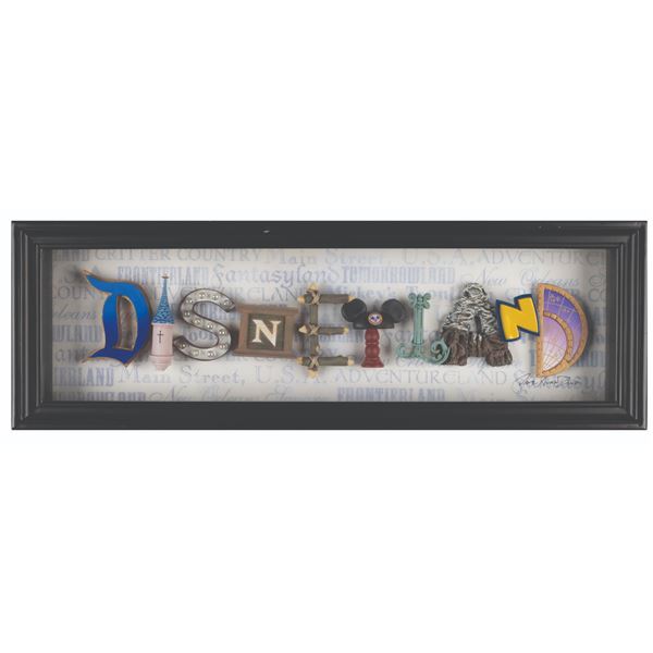 A Dave Avanzino Disneyland Shadowbox.