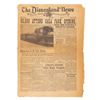 Image 3 : A First Edition of “The Disneyland News” Newspaper.