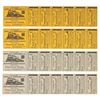 Image 1 : A Santa Fe & Disneyland R.R. Ticket Strip Collection.