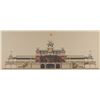Image 2 : A Walt Disney World Main St. Railroad Station Elevation Print.